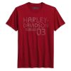 Harley-Davidson® Men's Established 03 Slim Fit Short Sleeve Tee